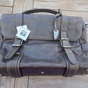 Frye Logan Briefcase Laptop Bag Never Used